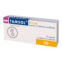 Тамсол 0,4мг №30 капсулы с модифицир высвобождением (Тамсулозин)